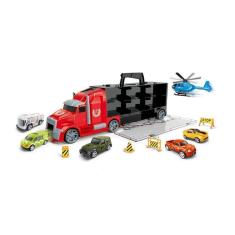 Caminhão Maleta Para Até 24 Carrinhos Estilo Hot Wheels