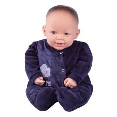 Boneco Ninos Reborn Menino Boca Aberta Dentinhos 2219