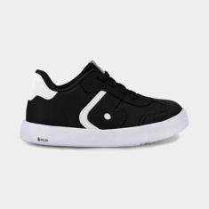 Tênis Infantil Bibi Agility Mini II Preto com Branco-Masculino
