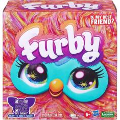 Furby CORAL, Brinquedo De Pelúcia Interativo Ativado Por Voz