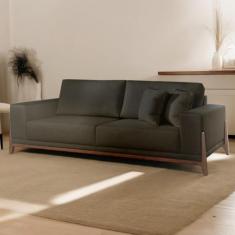 Sofá Fixo Magnus 3 Lugares Luxo 1,90m - Castellar Móbile