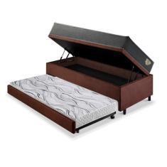 Bicama Box Baú Solteirão Com Colchão Adapto Molas Ensacadas Ecoflex Su