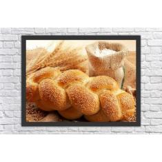 Quadro Decorativo Padarias Bolo Pães Café Gourmet Cafeterias Decoraçõe