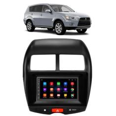 Kit Multimídia Android 7" Polegadas 1/16GB ASX 2010-2022 GPS + Câmera 