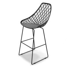 Banqueta Kaila Preta - Mobly