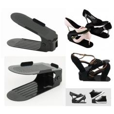 Kit 10 Organizadores de sapato, saltos e tênis com regulagem de altura