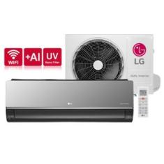 Ar Condicionado LG Artcool Dual Inverter Voice AI UV Nano 12000 BTUs , Quente e Frio , WiFi - S3NW12JAR7A
