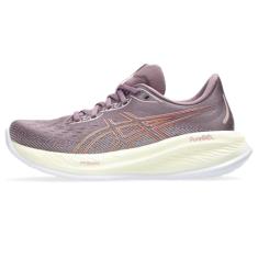 ASICS Tênis de corrida feminino Gel-Cumulus 26, Malva empoeirado, laranja desbotado, 36