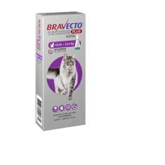 Bravecto Plus Antipulgas e Carrapatos Gatos 6,25 a 12,5 Kg
