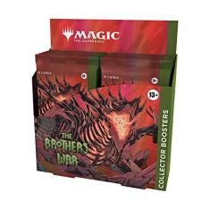 Magic: The Gathering - Caixa de Boosters de Colecionador de A Guerra dos Irmãos | 12 boosters (180 cards de Magic) - Inglês