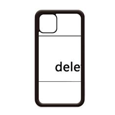 Capa com símbolo de teclado para iPhone 12 Pro Max para Apple Mini Mobile Case