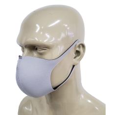 Máscara Anatômico Lavável Neoprene Cor Cinza - 3 uni Ideal Produtos Ortopédicos 