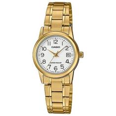 Relógio Feminino Casio Analógico Prata Wr Ltp-V002G-7B2Udf