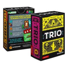 Jogo de Cartas Trio Papergames - 36 Cartas - 15 Minutos