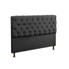 Cabeceira Lana Tecido Suede Tamanho Queen 160cm Para Cama Box - VANIA 