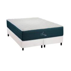Conjunto Box Queen: Colchão Molas Polar Ensacadas Aquariuns + Base CRC