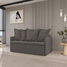 Sofá Retrátil e Reclinável 3 Lugares 180cm Dália Cabecasa Madeiramadeira