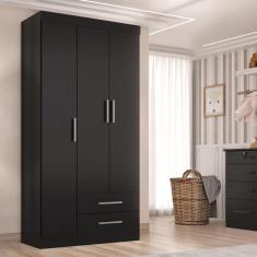Guarda Roupa Solteiro Kioto 3 Portas 2 Gav Onix