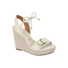 Sandália Anabela Vizzano amarração