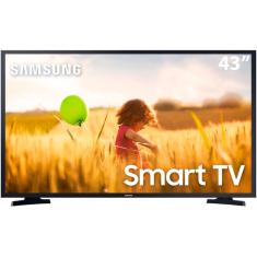 Smart Tv Led 43 Polegadas Full Hd T5300 Hdr Dolby Digital Plus Samsung Preto Bivolt