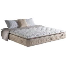 Colchão Queen Molas Plus Size Visco Gel  Ensacadas MasterPocket Comfortable Pillow Top (158x198x36) - Anjos