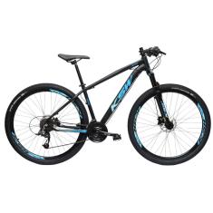 Bicicleta Aluminio Aro 29 Ksw 27 Vel Freio Disco Hidráulica-Unissex