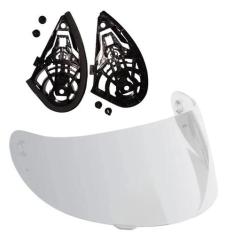 Viseira Fumê 2.2mm + Kit Fixação Capacete K3 / K4 Street - POLIVISOR, 