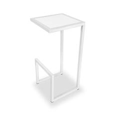 Banqueta Banco Alto Rochester Cozinha Área Gourmet Branco e Branco - G