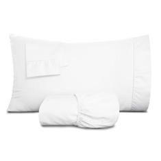 Lençol king 3 Peças 600 Fios Egipicios 100% Algodão - OutCasa Confecçõ