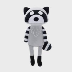 Pelúcia Metoo Farm Guaxinim - Cinza