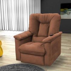 Poltrona do Papai Reclinável Elétrica Mx-40 Veludo Porsche - Matrix