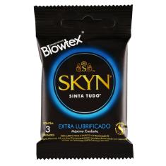 Preservativo Blowtex Skyn Extra Lubrificado 3 Unidades