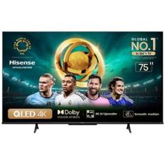 Smart TV Hisense QLED 4K UHD 75" 75Q6N Polegadas com Wi-Fi - 75A51HUA