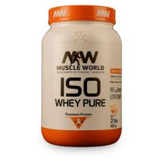 Whey Protein Isolado Zero Lactose Pote 907g Mw Nutrition, Baunilha
