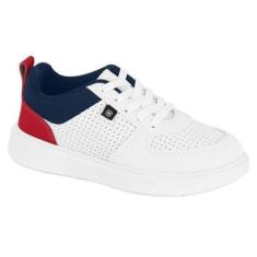 Tênis Infantil Molekinho Casual Menino 2861.112 Skate Branco-Masculino