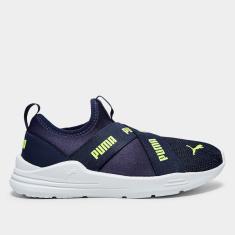 Tênis Slip On Infantil Puma Wired Run-Unissex