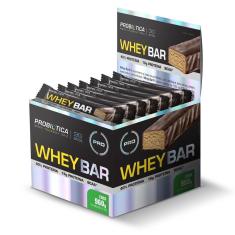 Whey Bar cx c/ 24 unidades - Probiótica-Unissex