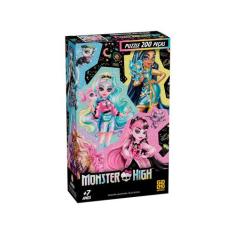 Quebra Cabeça Puzzle 200 Peças Monster High Grow