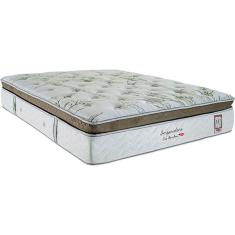 Colchão Casal Molas MasterPocket Ensacadas Visco    Imperatore Eco Bamboo Euro Pillow (138x188x34) - Herval