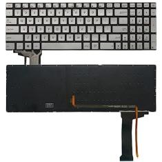 Yuchao Teclados de substituição Teclado da versão dos EUA com luz de fundo do teclado para ASUS GL552 GL552J GL552JX GL552V GL552VL GL552VW N552VW N552VX G771JM G771JW Acessórios para computador