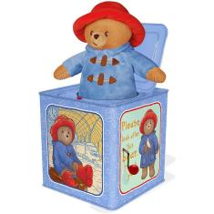YOTTOY Paddington Bear Collection | Paddington para Baby Jack-in-The-Box Baby Pelúcia Brinquedo com Música