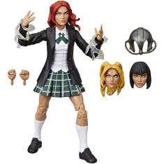 Boneco de ação Marvel Legends Stepford Cuckoos, 6 polegadas, design premium, 5 acessórios