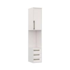 Módulo Mesa de Cabeceira Direito Belmax Branco