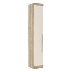 Guarda Roupa 38 cm 1 Porta 4 Prateleiras Master Luciane Móveis