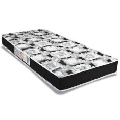 Colchão Solteiro Espuma D23 Roland Garros Pró Black (78x188x12) - Luck