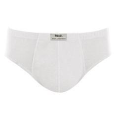 Cueca Slip Mash 074.58 Algodão, P, Branco
