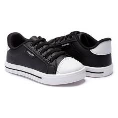 Tênis Calce-Fácil Infantil Unissex Cadarço Elástico Clássico - Pequito