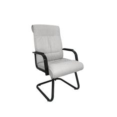 Cadeira Interlocutor para Escritório Linha Itália Branco - Design Offi