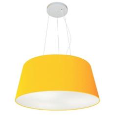 Lustre Pendente Cone Vivare Md-4048 C pula Em Tecido 21/50x40
