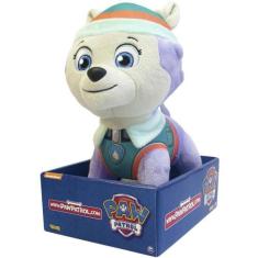 Pelucia patrulha canina everest 30cm sunny, Colorido